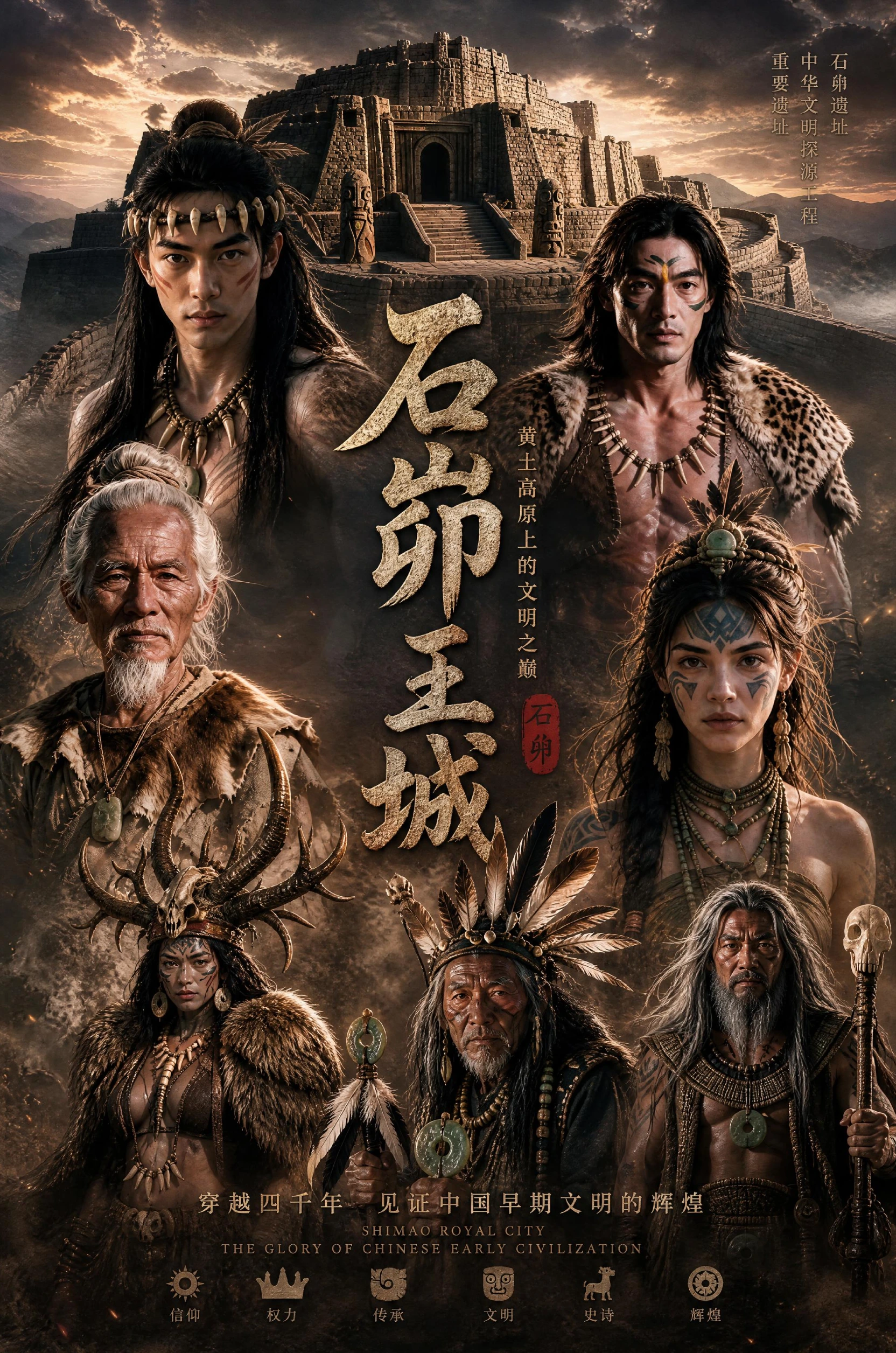 石峁王城项目概念视觉